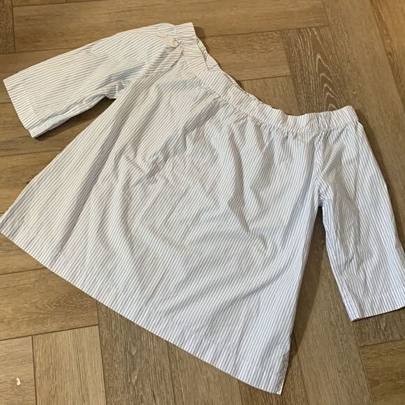 Madewell Clean Off-the-Shoulder Top NWOT - Picture 5 of 8